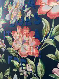 Image 4 of “WHAT DOES IT MEAN TO BE FREE?” Original Title Artwork