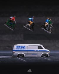 Image 5 of STRANGER THINGS CHEVY VAN WITH MINI FIGURES CUSTOM