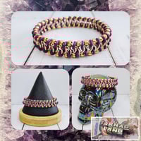 Image 1 of Amethyst + Rose Gold European Delirium Beaded Stretch Bracelet