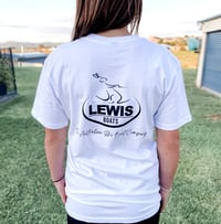 Image 2 of LEWIS ADULTS T-SHIRT - WHITE 