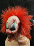 Laughing Leo - wearable latex half mask with  red hair  Image 3