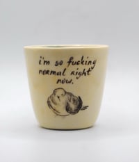 Image 2 of I’m so fucking normal right now doomer pigeon 