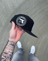 Image 2 of BLACK GLOCK FANS DETRIOT CUSTOM FITTED CAP 