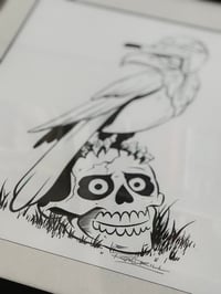 Image 3 of Spotting For The Fast Line - Original inking