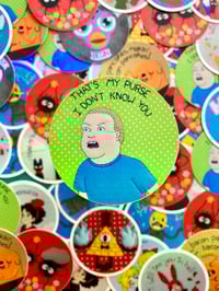 Image 2 of Bobby Hill 3” Sticker or Magnet