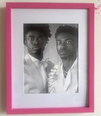 Queer prom project framed  screen print on paper  (1 of 1)