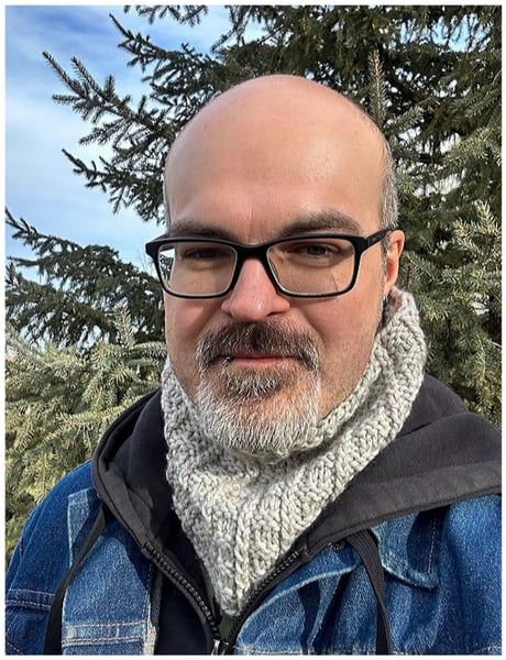 Image of Concrete Jungle Winter Cowl Knitting Pattern