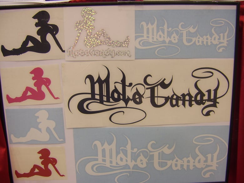 Image of Motocandy Silhouette Decal