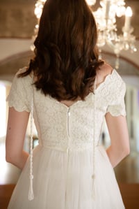 Image 4 of 1960s Bridal Mini Dress