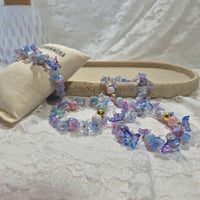 Image 2 of Enchanted Bracelet - Floral & Butterflies