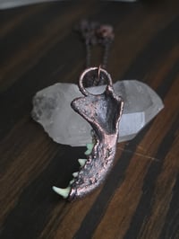Image 1 of Mink jaw necklace #2