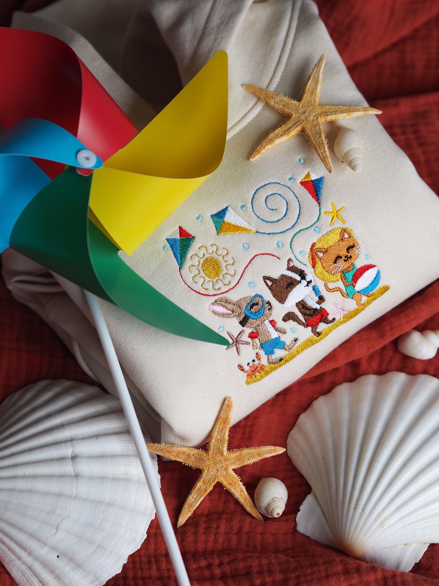 Image of A Year Of Adventures - Summer Edition - Natural Raw Hoody