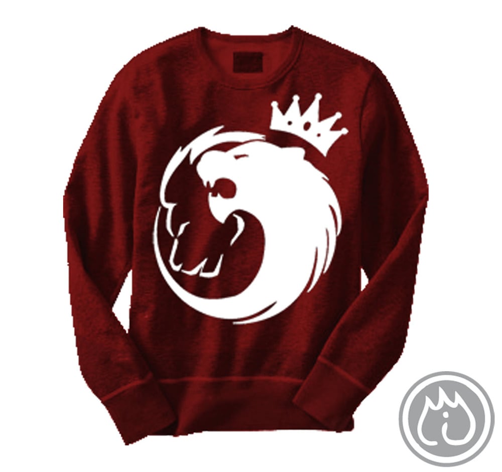 Image of Maroon Lions Crewneck 