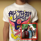 Image of All These Lights - Owl T-Shirt + Free Bracelet (SUMMER SALE)
