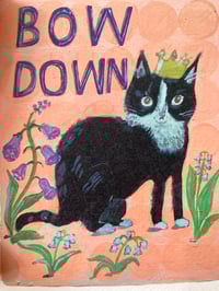 Image 4 of Bow Down print -A5