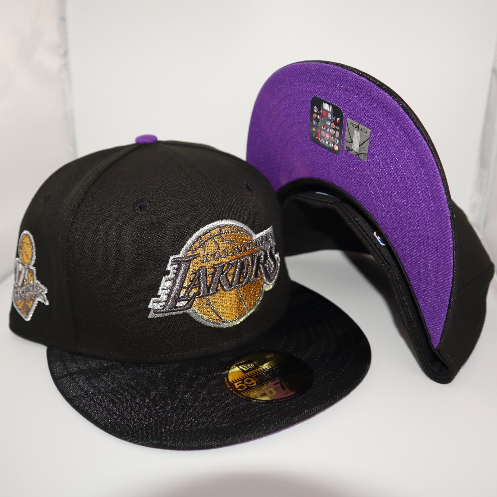 Los Angeles Lakers Black “Kobe” New Era 59fifty Fitted Hat