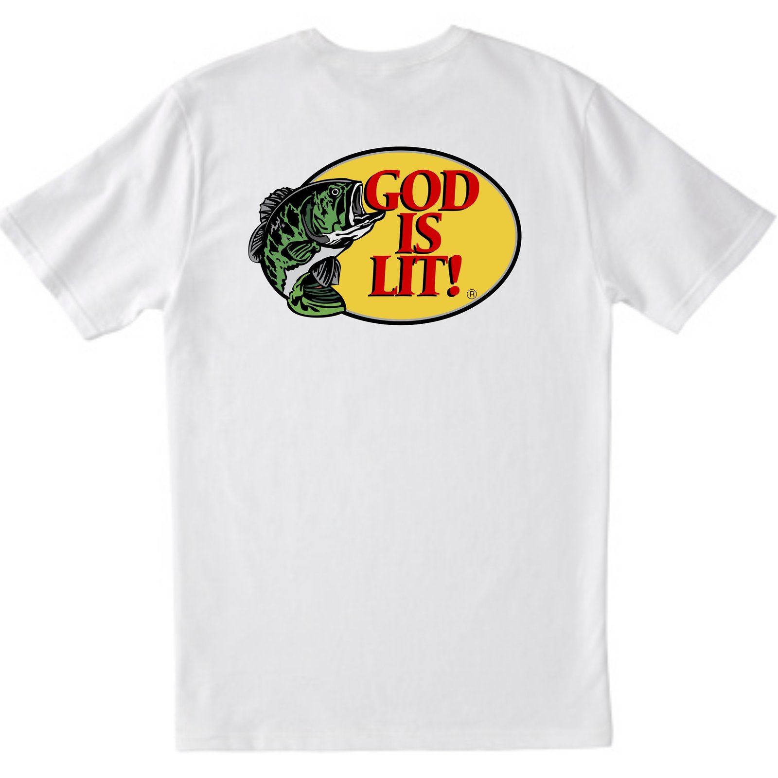 God is shop lit shirt