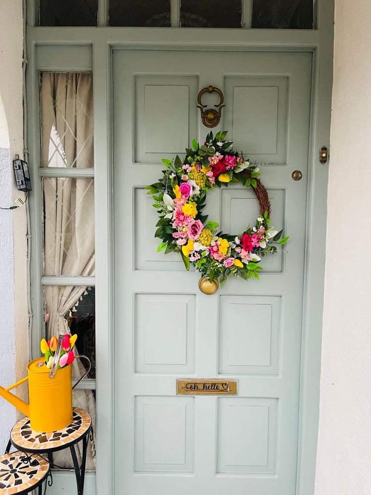 Image of 40cm Rattan 1/2 filled 