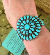 Image 1 of vintage cluster cuff unsigned native 