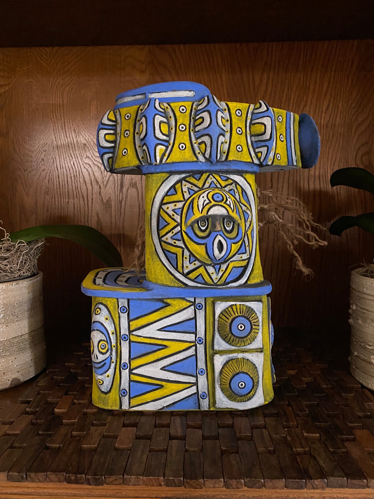 Image of 1/1 Architectural Tiki Town Sculpture 