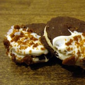 Image of chocolate-toffee sandwiches