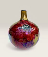 Image 4 of "Clematis” reduction lustre vase
