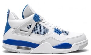 Image of Air Jordan IV (4) "Military Blue"