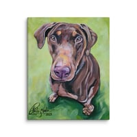 Image 1 of Brown Doberman