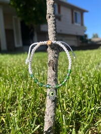 Image 1 of Green Crystal Evil Eye 