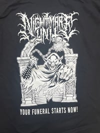 Image 2 of Nightmare Unit - Your Funeral tee 