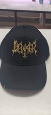 Hat with Gold logo -embroidery