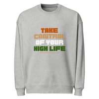 Image 1 of Take Control Unisex Organic Oversized Sweatshirt