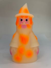 Image 1 of GLOW IN THE DARK WIZARD  (LIGHT PINK/NEON ORANGE)
