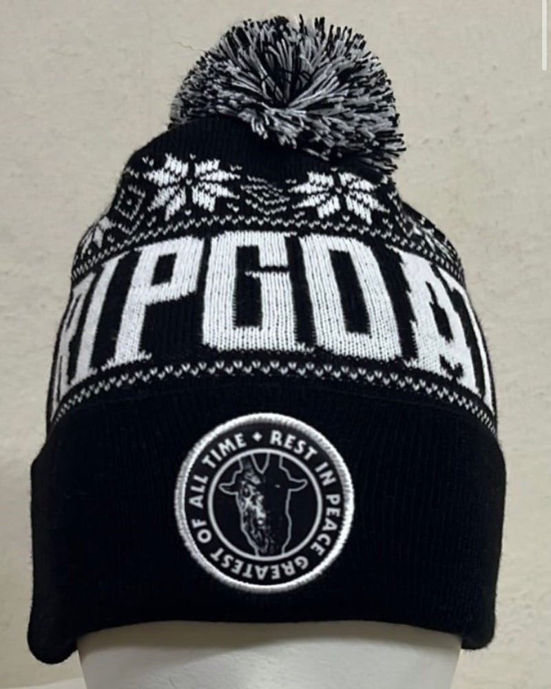 Image of RIPGOAT Pom Knit Beanies 