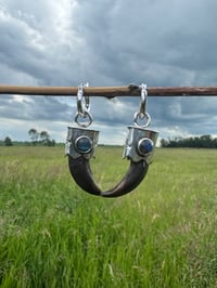 Image 3 of Wolf claw earrings 5