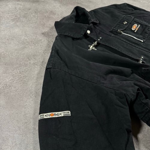 Image of 2000s Energie Fireman Clasp Jacket, Size Medium