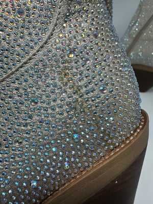 Image of Rhinestone Cowboy Western Boots Womens Size 7.5 - Free Shipping