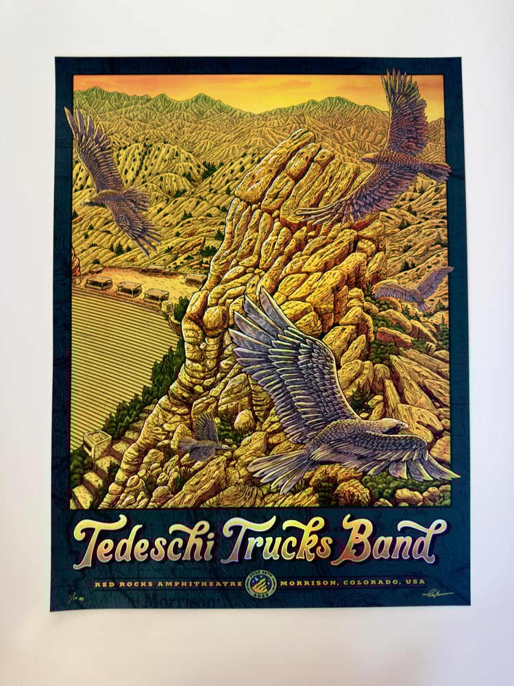TTB - 7/29/23 Red Rocks - FOIL PAPER