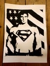 SUPERMAN (CHRISTOPER REEVE) SCREENPRINT