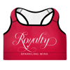 Signature Red Padded Sports Bra