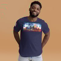 Image 24 of Troops Flag Protect Unisex t-shirt