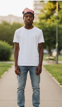 Image 2 of Skull cap76