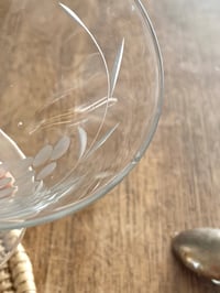 Image 6 of Coupes en verre gravé x6