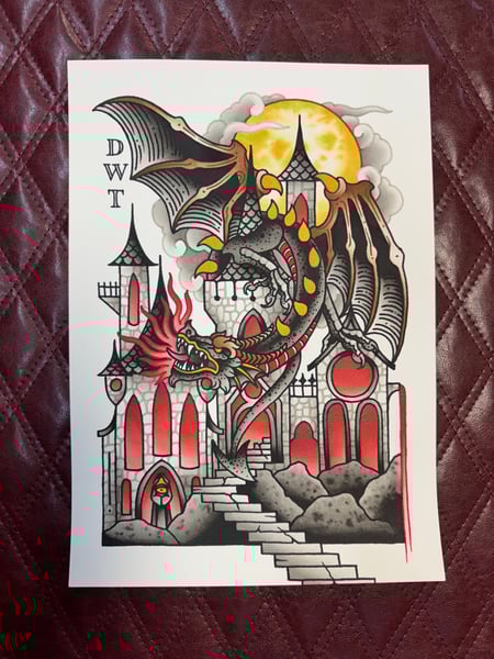 Image of A3 DRAGON PRINT