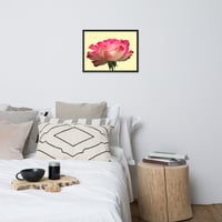 Image 3 of Framed Floral photo paper poster