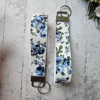 Image 1 of Floral Wristlet Keychain