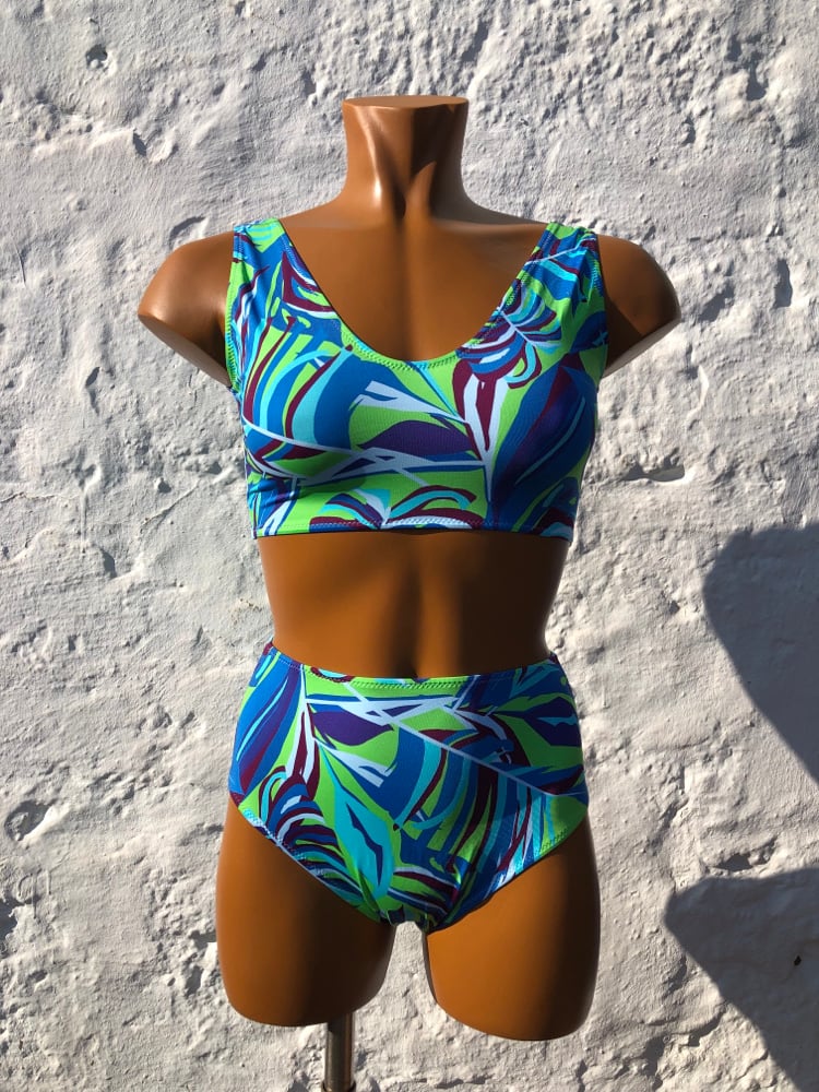 Image of Bikini alto Amazonas Verde Claro