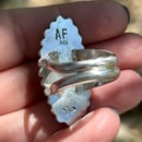 Image 5 of Seven Dwarfs Variscite Handmade Sterling Silver Ring