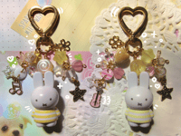 Image 1 of golden sweetheart keychains‧₊˚ pt. 1