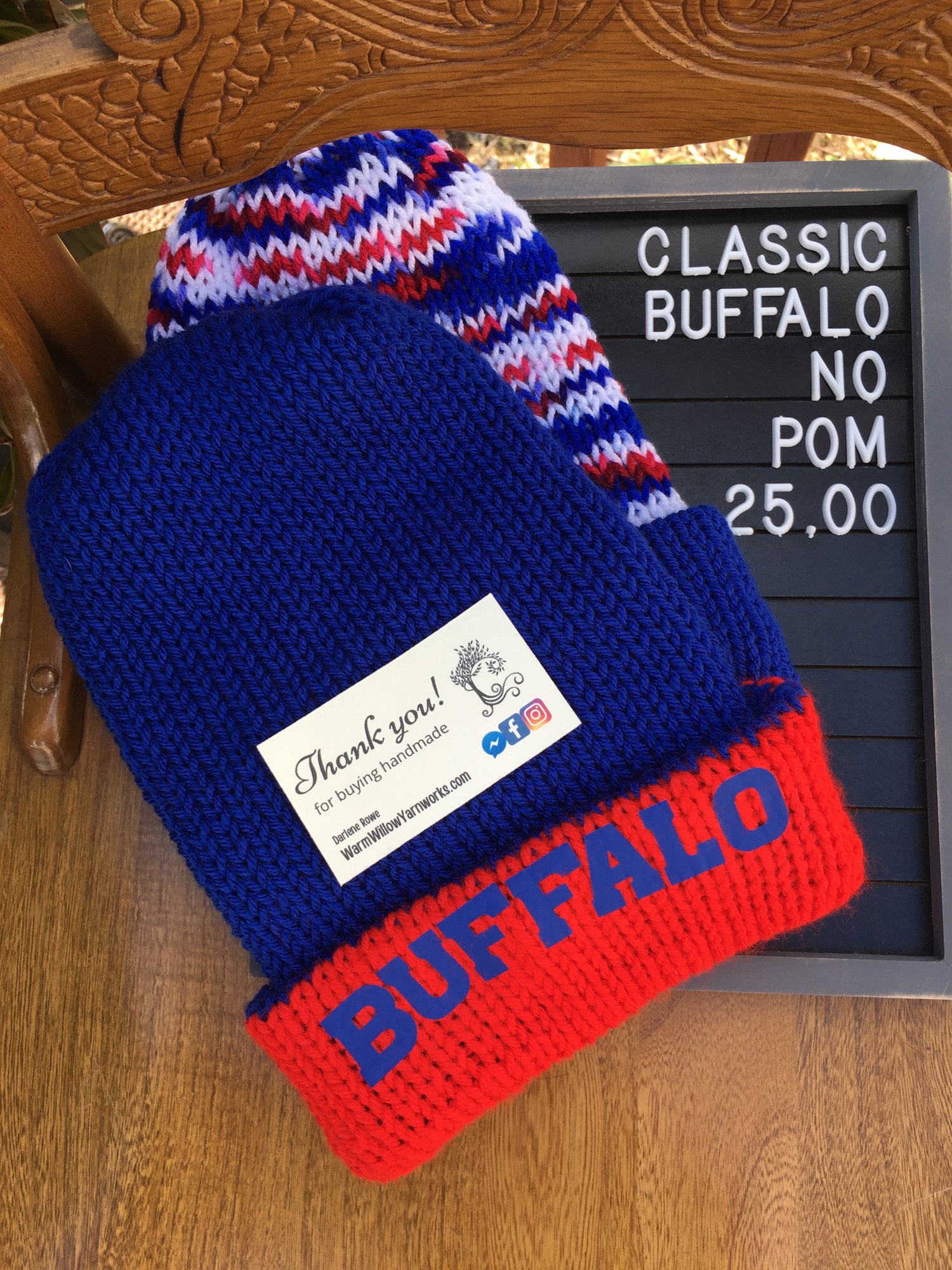 Classic Buffalo  Warm Willow Yarnworks